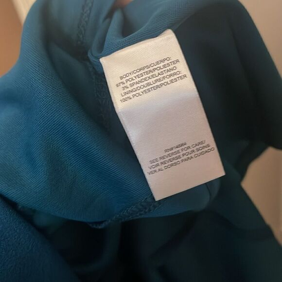 Donna Ricco New York Square Neck Ruffle Sleeved Dress NWT Size 10 - Picture 9 of 9